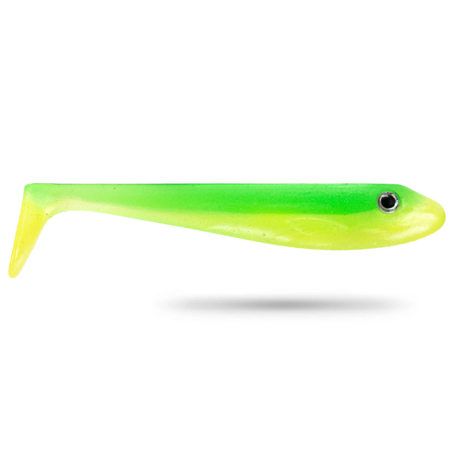 Jiggen Perch 9cm 5-pack - Green Chartreuse