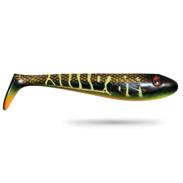 Jiggen Perch 9cm 5-pack - Black Pike UV
