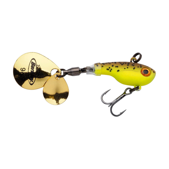 Pulse Spintail 21g Brown Chartreuse