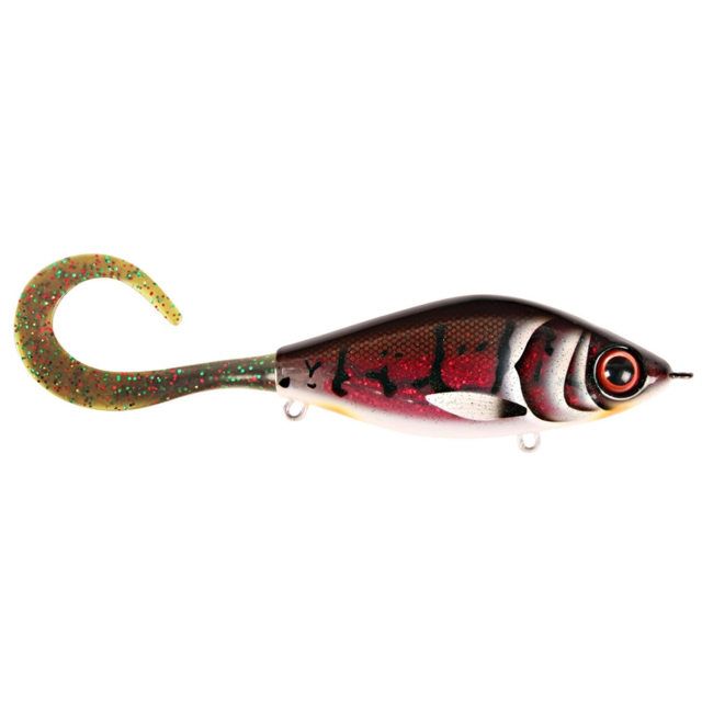 Strike Pro TrueGlide Guppie Jr 11cm SINKING 70g Demon Bass Mossgreen Glitter