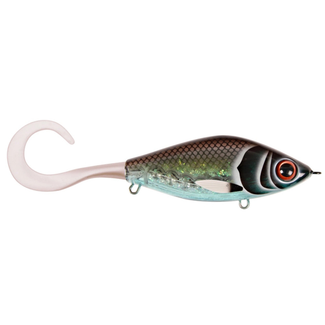 Strike Pro TrueGlide Guppie Jr 11cm SINKING 70g Midnight Shiner Pearl White 