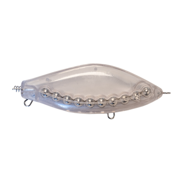 Strike Pro TrueGlide Guppie Jr 11cm SINKING 70g Blanc - Clear