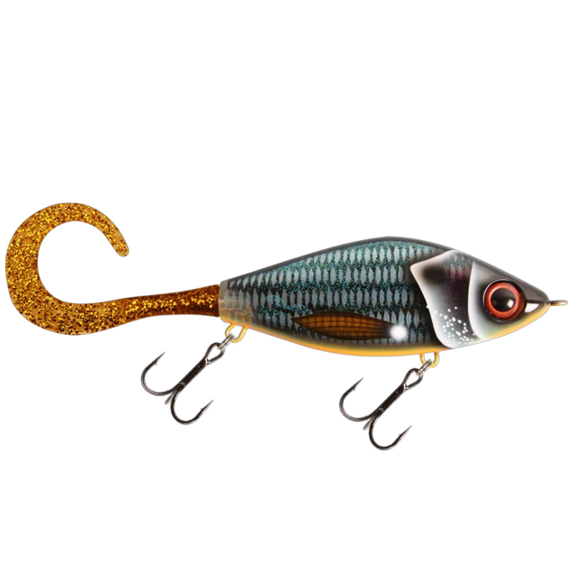 Strike Pro TrueGlide Guppie Jr 11cm SINKING 70g Cosmic Blue - MOG
