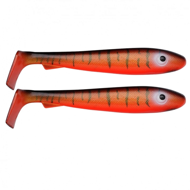 Svartzonker McRubber 21cm C4 Red Tiger (2-pack)