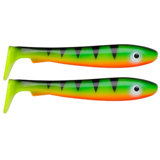 Svartzonker McRubber 21cm Firetiger (2-pack)