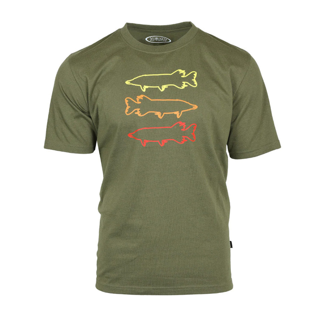 Vision Pike T-shirt Olive