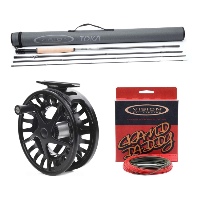 Vision TOKA Predator Gäddflugfiskeset