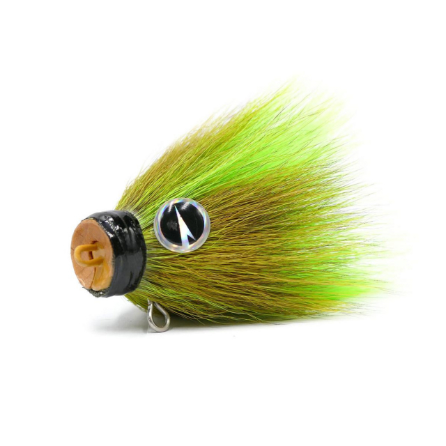 VMC Baby Mustache Shallow 14g Chartreuse