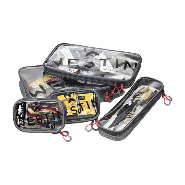 Westin W4 Clear Guard Pouch Set 5 Pouches Titanium Black