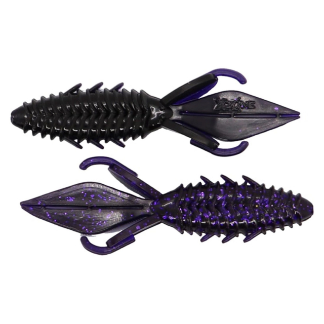 X Zone Pro Series Adrenaline Bug Jr 8.9cm (8-pack) - Purple Shadow