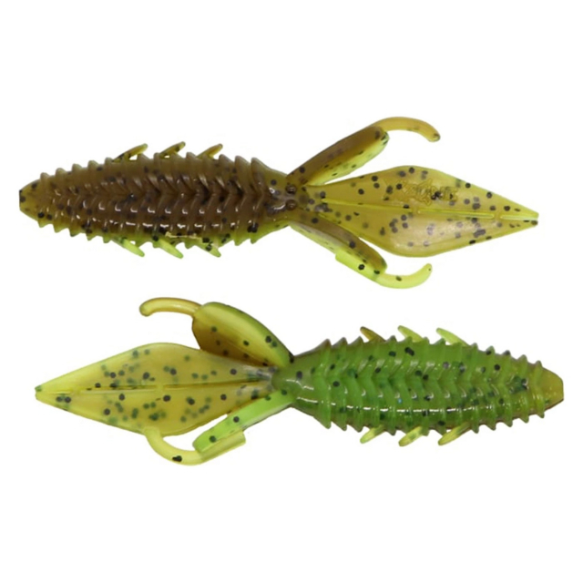 X Zone Pro Series Adrenaline Bug Jr 8.9cm (8-pack) - Summer Craw