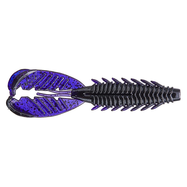 X Zone Pro Series Adrenaline Craw Jr 8.9cm (7-pack) - Purple Shadow