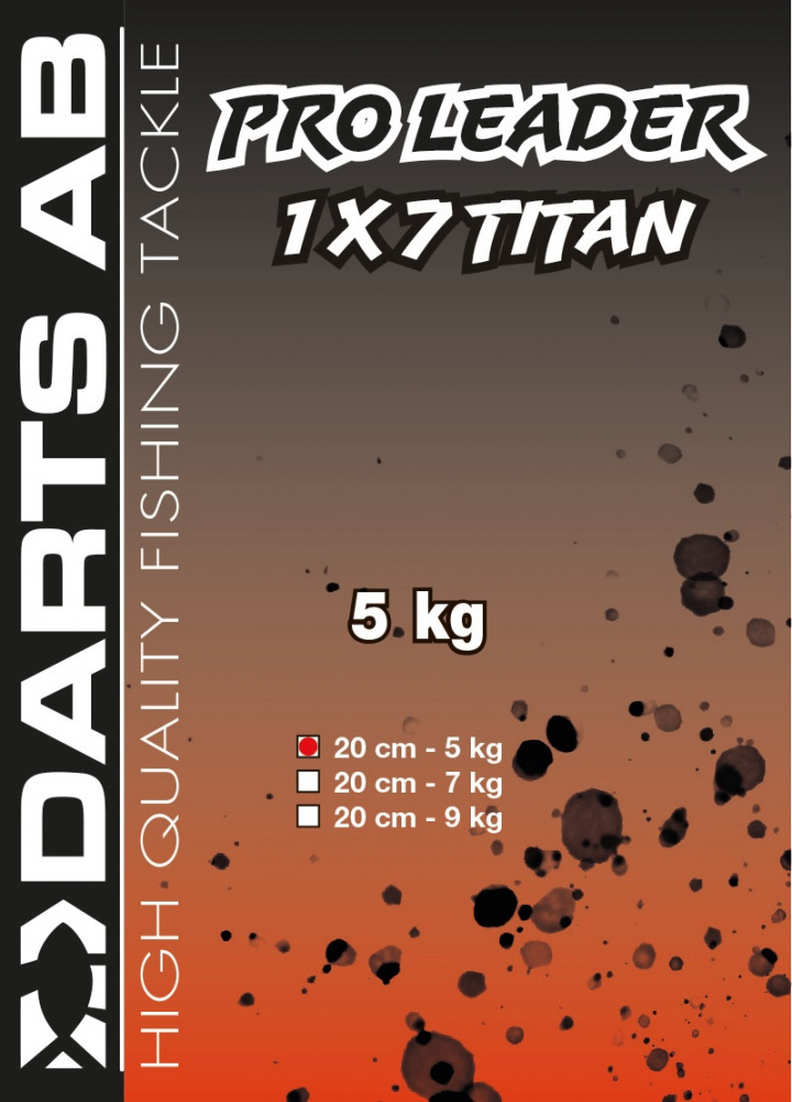 Darts Pro leader 1 x 7 titan i gruppen Tillbehör / Tafsar hos Jiggar Sverige AB (10001)