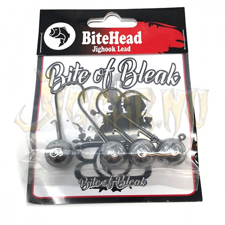 Bite of Bleak Bitehead Lead 2/0 4-pack i gruppen Tillbehör / Jiggskallar / 2/0 hos Jiggar Sverige AB (10246)