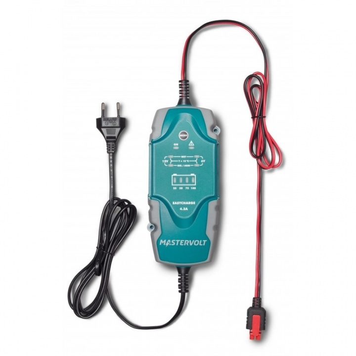 Mastervolt EasyCharge Portable 4A 230V 6V/12V i gruppen Båt & Marinelektronik / Tillbehör hos Jiggar Sverige AB (12155)