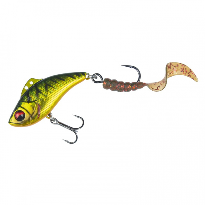FKP-Gear - VibTail 4,7cm 9g - FireTiger i gruppen Fiskedrag / Vibrationsbeten hos Jiggar Sverige AB (2863653)