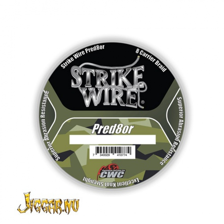 Strike Wire Pred8or X8 135m - Camo i gruppen Tillbehör / Linor / Flätlinor hos Jiggar Sverige AB (4326)