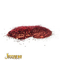 Glitter Röd 80g  (0,2mm och 0,5mm)