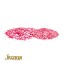 Glitter Röd Holo Shade 50g (0,8mm och 1,5mm)