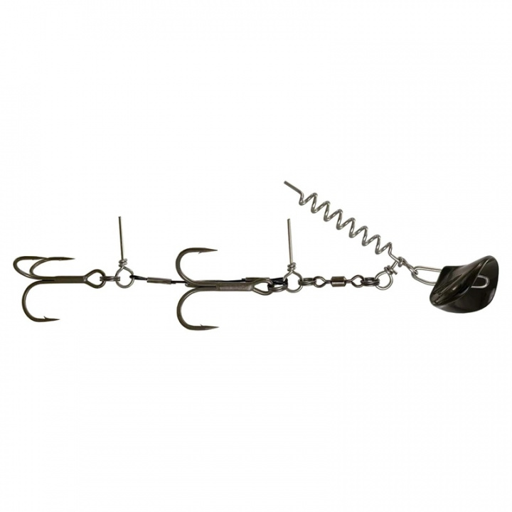 Headbanger Rocker Head Stinger (black) 1/0+1 Junior 12g i gruppen Tillbehör / Stingers hos Jiggar Sverige AB (RH-ST-01-12)