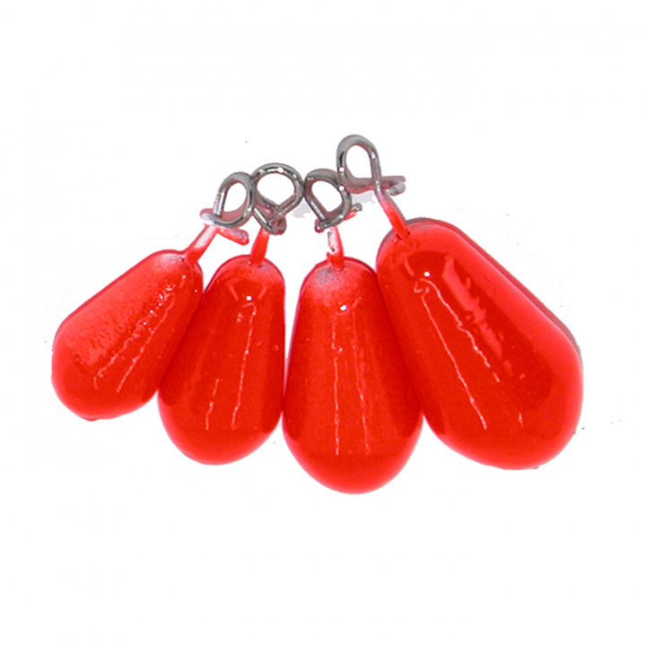 Armada Clip-On Weights Orange (4-pack) 7, 10, 14, 21g i gruppen Tillbehör / Krok & småplock / Blyvikter hos Jiggar Sverige AB (AT209Y004MIO)