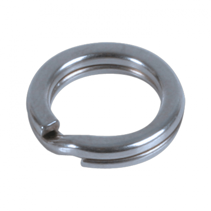 BFT Heavy Duty Bent Split Ring Salt Water i gruppen Tillbehör / Krok & småplock / Fjäderringar hos Jiggar Sverige AB (11-BSR-14-r)