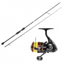 Bite of Bleak Gladius Daiwa Samurai V2 Haspelcombo