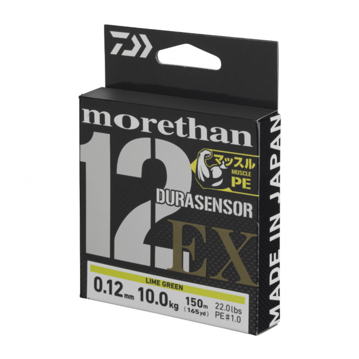 Daiwa UVF Morethan Durasensor x12EX+Si3 i gruppen Tillbehör / Linor / Flätlinor hos Jiggar Sverige AB (20-224498-r)