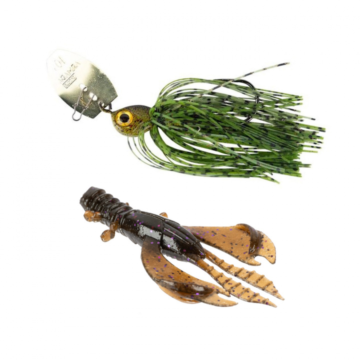 Eyechatter 15g J-Crayfish Bundle i gruppen Fiskedrag / Betesbundles / Betespaket Abborre hos Jiggar Sverige AB (AT204CGRP015-s)