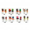 Finnex Ice Attack Wolfram Mormyshka Strong Fly 5mm