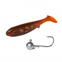 Flatnose Mini 9cm med Jighead Bundle