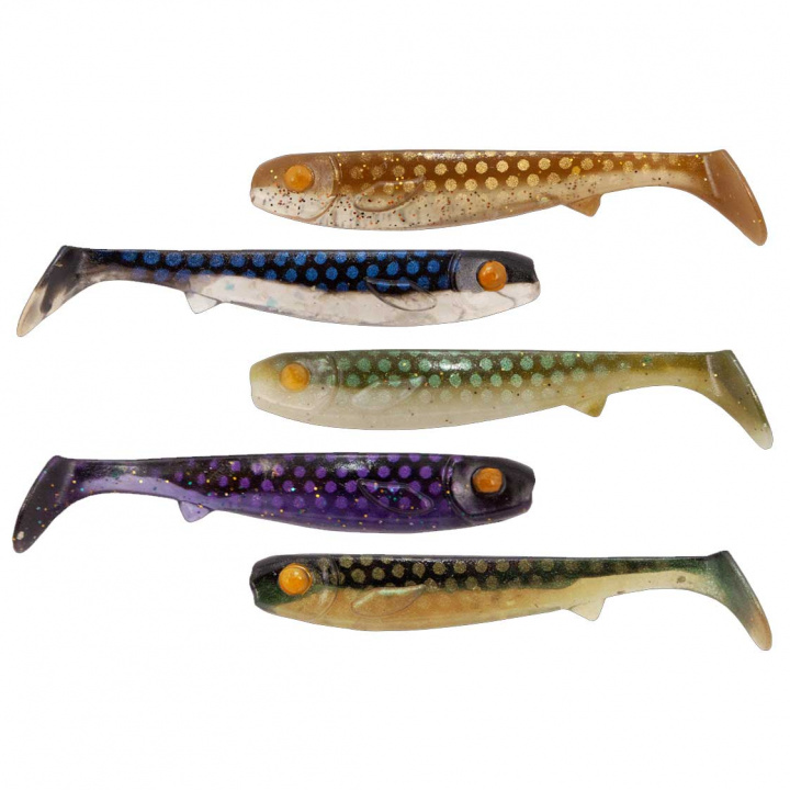 Flatnose Mini Av Edvin Johansson (5-pack) Limited Edition i gruppen Fiskedrag / Betesbundles / Betespaket Abborre hos Jiggar Sverige AB (607151)