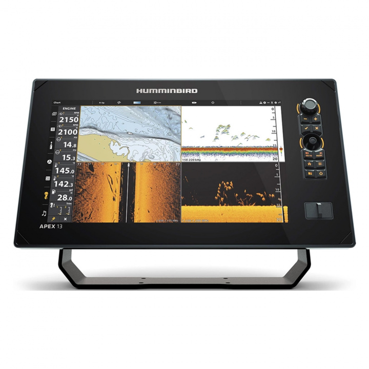 Humminbird Apex 13 MSI+ GPS CHO (utan givare) i gruppen Båt & Marinelektronik / Ekolod och plotter hos Jiggar Sverige AB (H411470-1CHO)