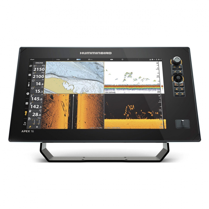 Humminbird Apex 16 MSI+ GPS CHO (utan givare) i gruppen Båt & Marinelektronik / Ekolod och plotter hos Jiggar Sverige AB (H411500-1CHO)