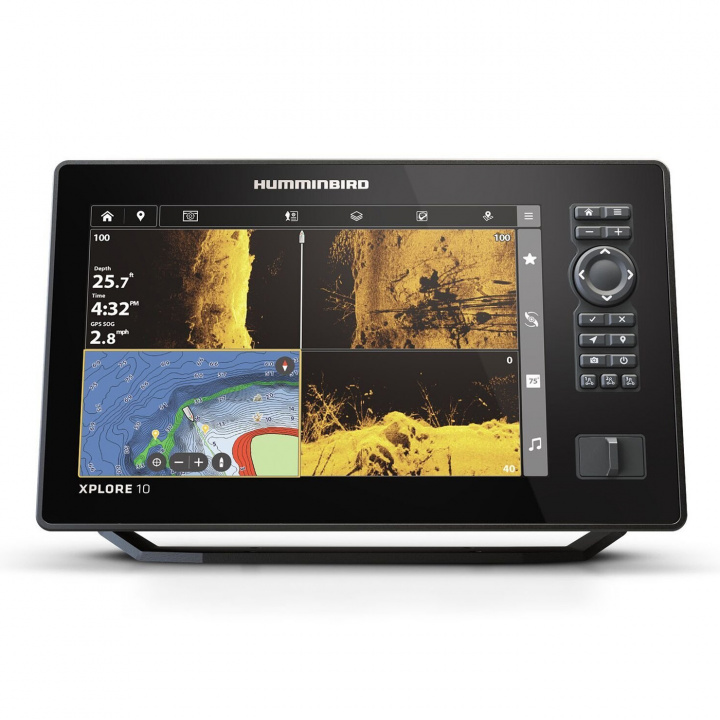 Humminbird Xplore 10 CHO (utan givare) i gruppen Båt & Marinelektronik / Ekolod och plotter hos Jiggar Sverige AB (H412010-1MCHO)