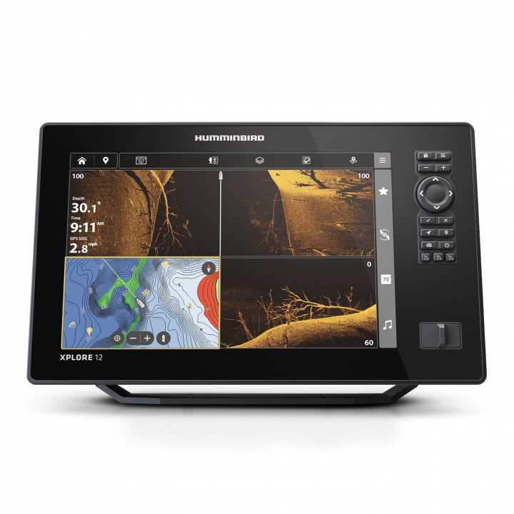Humminbird Xplore 12 CHO (utan givare) i gruppen Båt & Marinelektronik / Ekolod och plotter hos Jiggar Sverige AB (H412020-1MCHO)