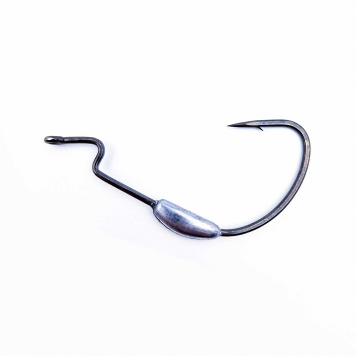 Ichikawa Weighted SP Type-J Soft Jerkbait Hook i gruppen Tillbehör / Jiggskallar / Offsetskallar hos Jiggar Sverige AB (138-2212003-r)