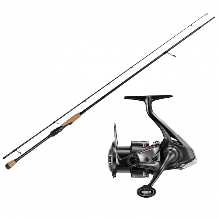 J-Rod Perch Spinning Shimano Vanford Haspelcombo i gruppen Spön och Rullar / Fiskeset / Haspelset Abborre och Gös hos Jiggar Sverige AB (JRPerchSVanfordCombo-S)