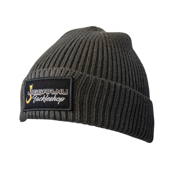 Jiggar Beechfield Beanie Patch Grey i gruppen Kläder / Mössor och buffar hos Jiggar Sverige AB (JBEECHHATGREY)