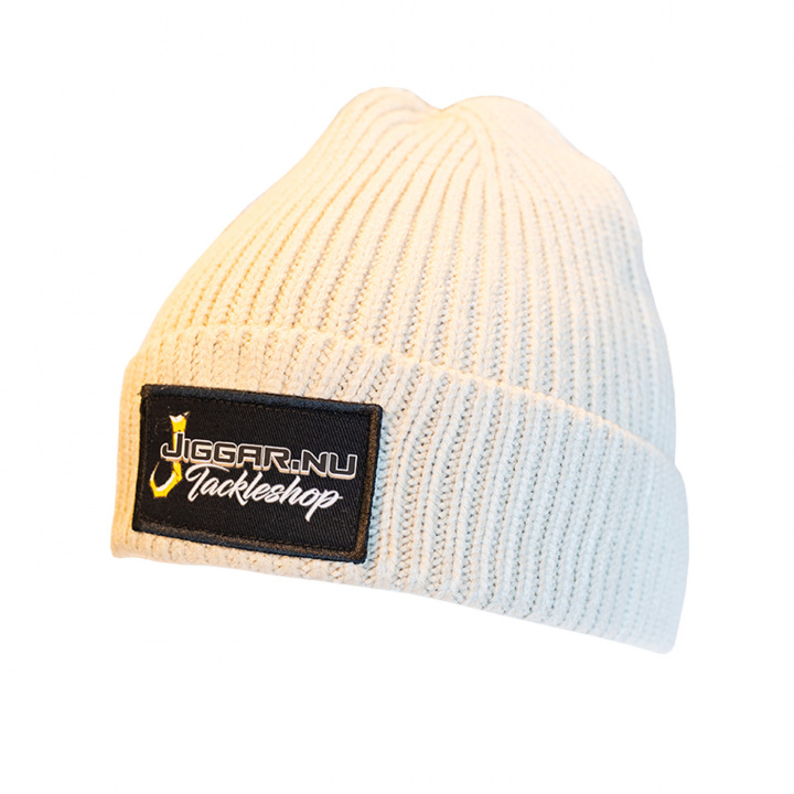 Jiggar Beechfield Beanie Patch Bone White i gruppen Kläder / Mössor och buffar hos Jiggar Sverige AB (JBEECHHATBWHT)