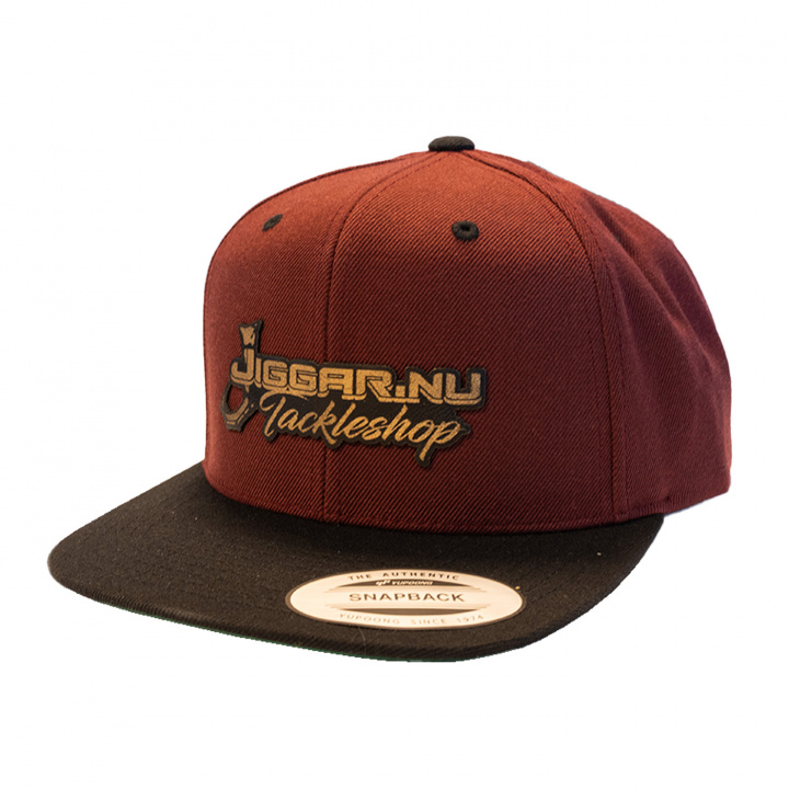 Jiggar Classic Snapback Cap 2 Tone Maroon Black i gruppen Kläder / Kepsar hos Jiggar Sverige AB (JCSNAP2TMB-r)