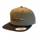 Jiggar Classic Snapback Cap 2 Tone Olive Black
