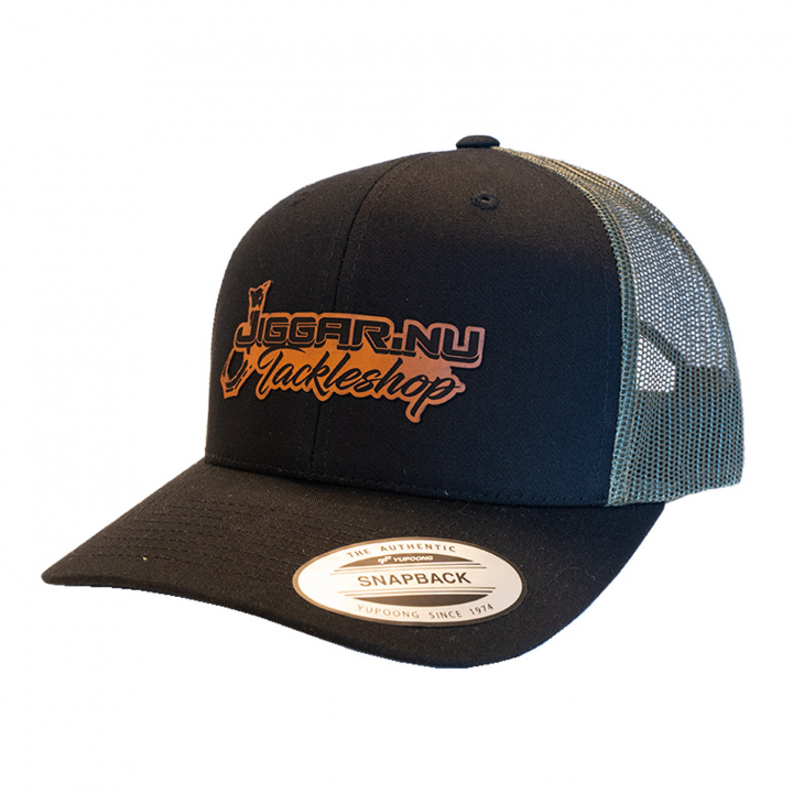 Jiggar Retro Trucker Cap 2 Tone Black Loden i gruppen Kläder / Kepsar hos Jiggar Sverige AB (JRTRUCK2TBL-r)
