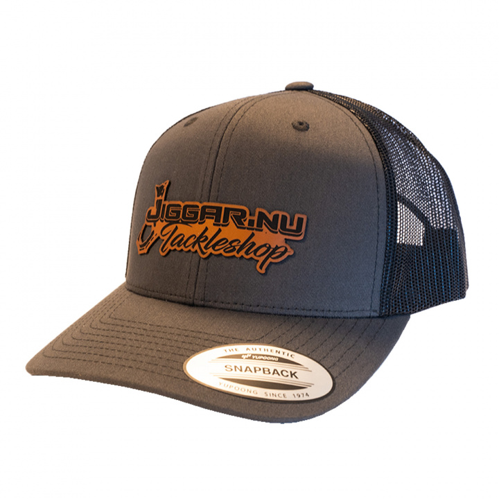 Jiggar Retro Trucker Cap 2 Tone Charcoal Black i gruppen Kläder / Kepsar hos Jiggar Sverige AB (JRTRUCK2TCB-r)