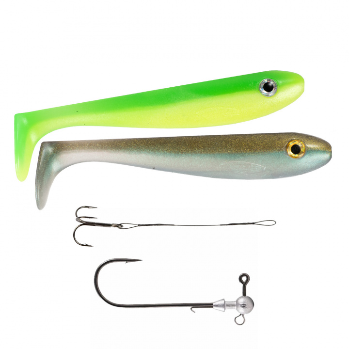 Jiggen 15cm Gös Bundle i gruppen Fiskedrag / Betesbundles / Betespaket Gös hos Jiggar Sverige AB (BOB-Jiggar-0060-s)