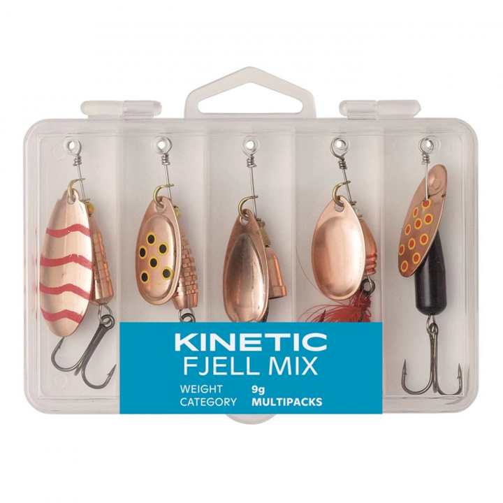 Kinetic Fjell MIX (5-pack) i gruppen Fiskedrag / Betespaket hos Jiggar Sverige AB (E226-023-163)