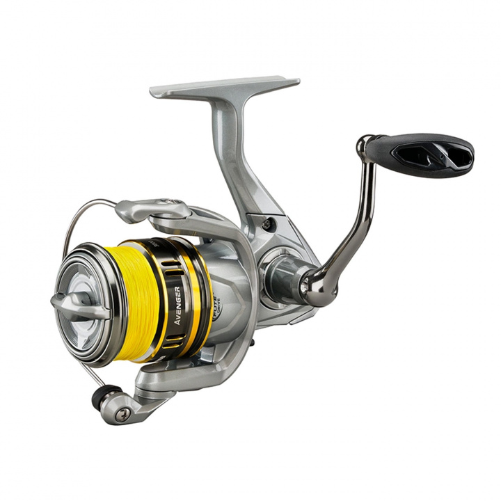 Okuma Avenger B AV-2500B Spinning 5.3:1 Pre-Spooled i gruppen Spön och Rullar / Fiskerullar / Haspelrullar hos Jiggar Sverige AB (73-155535)