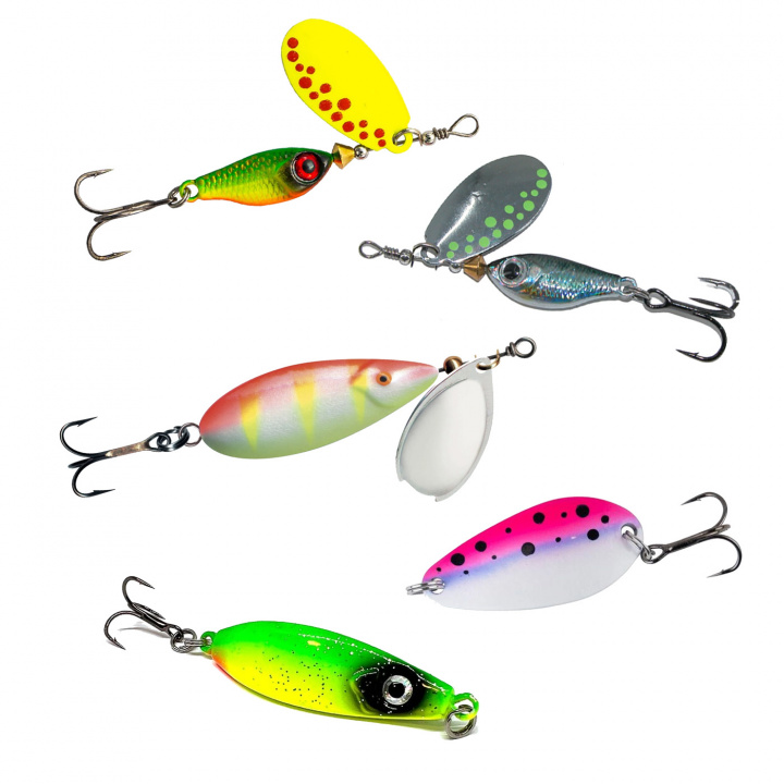 Populära Regnbågsbeten Bundle i gruppen Fiskedrag / Betesbundles / Betespaket Regnbåge hos Jiggar Sverige AB (AT205TGYE013-s)