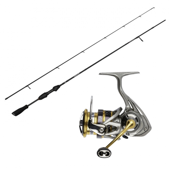 Savage Gear SG2 Daiwa Aggrest UL Combo i gruppen Spön och Rullar / Fiskeset / Haspelset Abborre och Gös hos Jiggar Sverige AB (84-1620626-S)