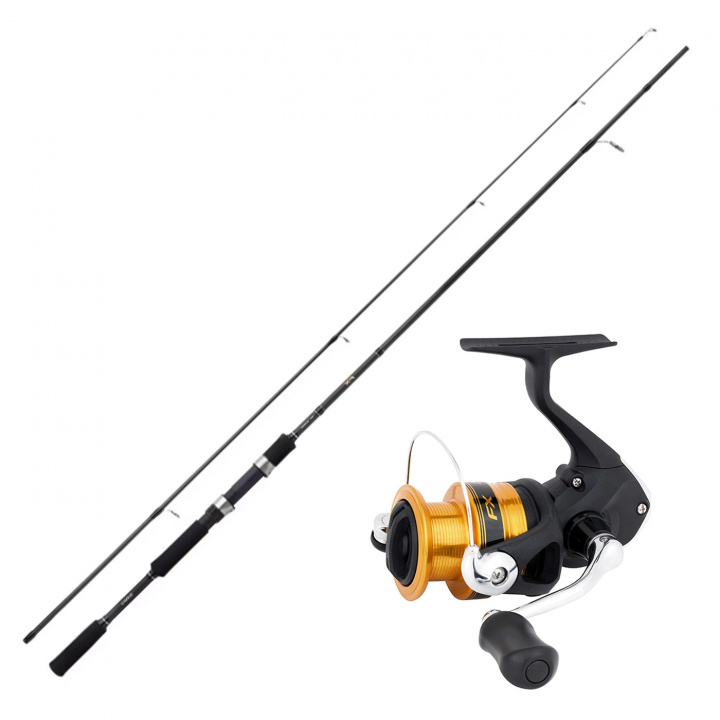 Shimano FX Haspelcombo i gruppen Spön och Rullar / Fiskeset / Haspelset Abborre och Gös hos Jiggar Sverige AB (FXXT21M-s)